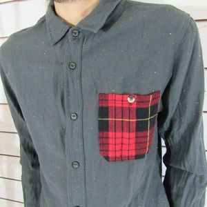 Edgy button up